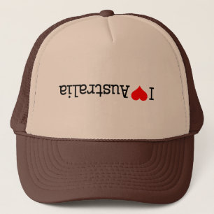 I Love Australia Trucker Hat