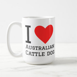 I love Australian cattle dog Coffee Mug