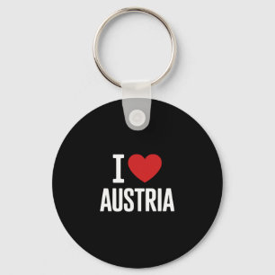 I Love Austria Osterreich Skiing Austrian Summer H Keychain
