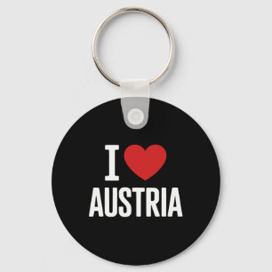 I Love Austria Osterreich Skiing Austrian Summer H Keychain