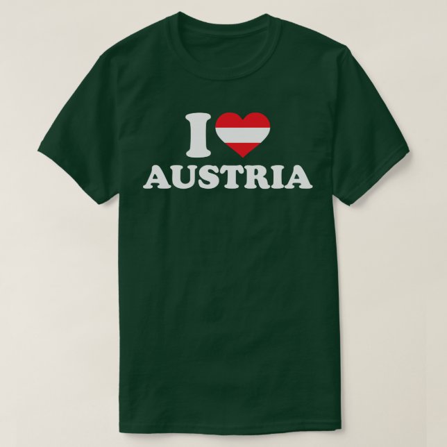I love Austria T-Shirt (Design Front)