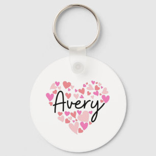 I love Avery Keychain
