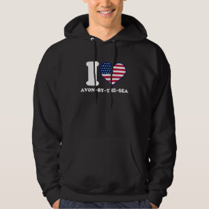 I love Avon by the Sea I heart Avon by the Sea Hoodie