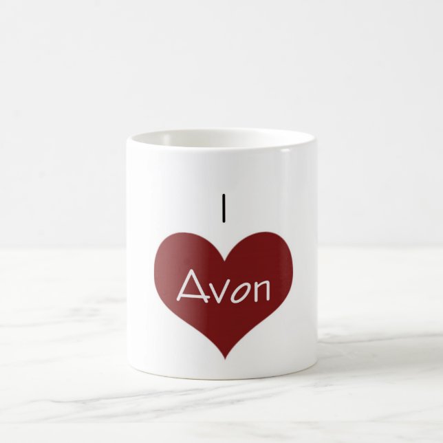 I love Avon mug (Center)