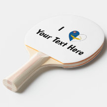 I Love (Azorean Flag Heart) Personalized 