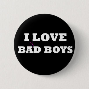 I Love Ba(n)d Boys 2 Inch Round Button