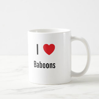 I love Baboons Coffee Mug