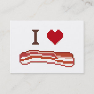 I Love Bacon Business Card