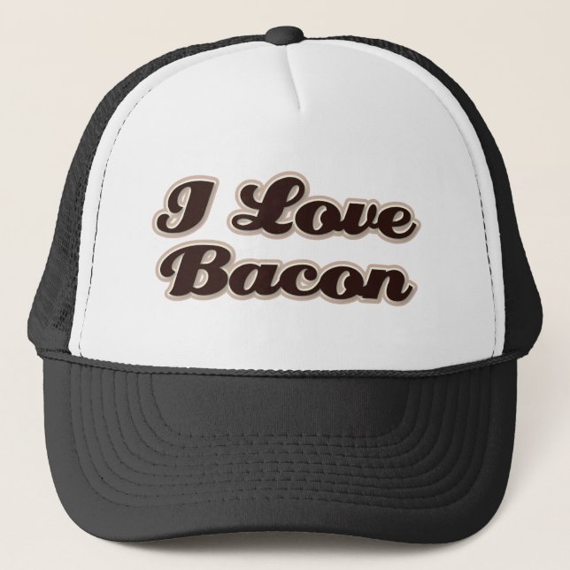 I Love Bacon Hat (Front)