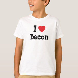 I love Bacon heart T-Shirt