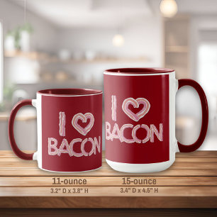 I Love Bacon Mug