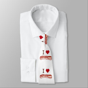 I Love Bacon Tie