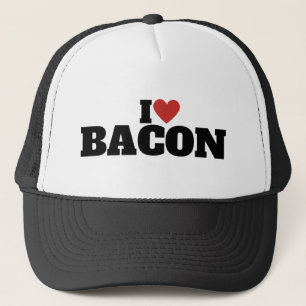 I Love Bacon Trucker Hat