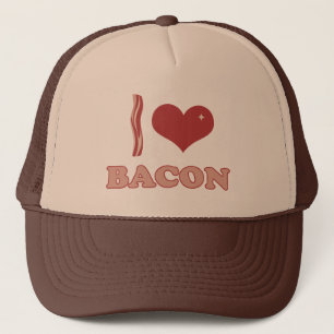 I Love Bacon Trucker Hat
