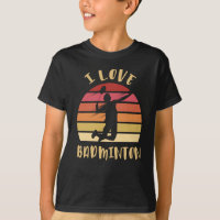 I Love Badminton Jump Smash