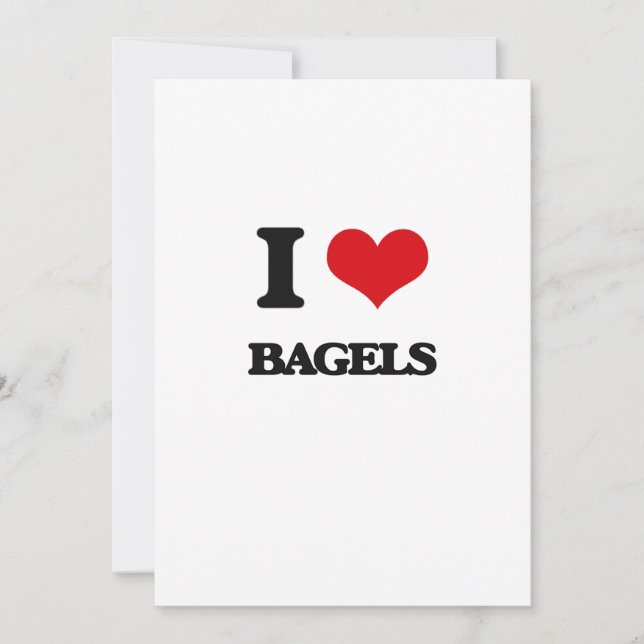 I Love Bagels (Front)