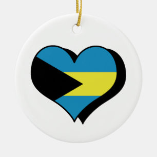 I Love Bahamas Ornament