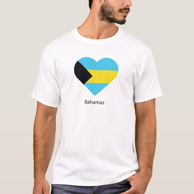I Love Bahamas T-Shirt (Front)