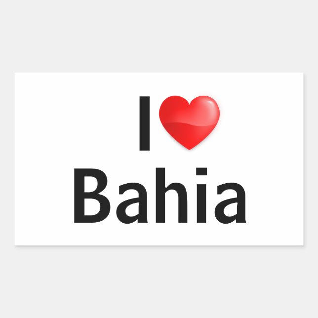 I love Bahia Sticker (Front)