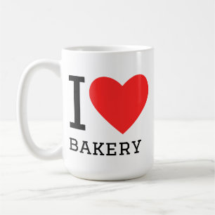 I love bakery coffee mug
