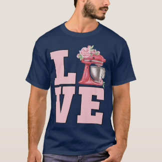 I Love Baking Cute Cooking Lover Pastry Chef Water T-Shirt