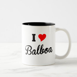 I Love Balboa Polar Two-Tone Coffee Mug