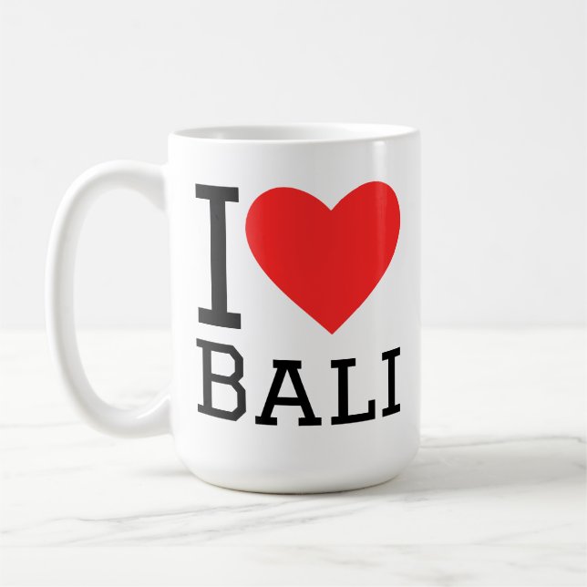 I love Bali  Coffee Mug (Left)