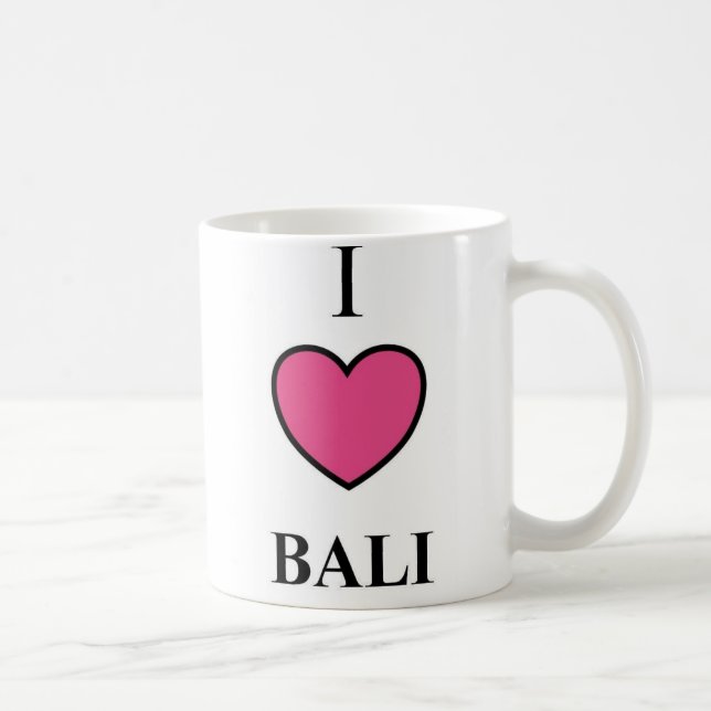 I love Bali Mug (Right)