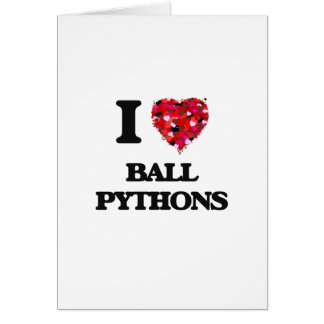 I love Ball Pythons