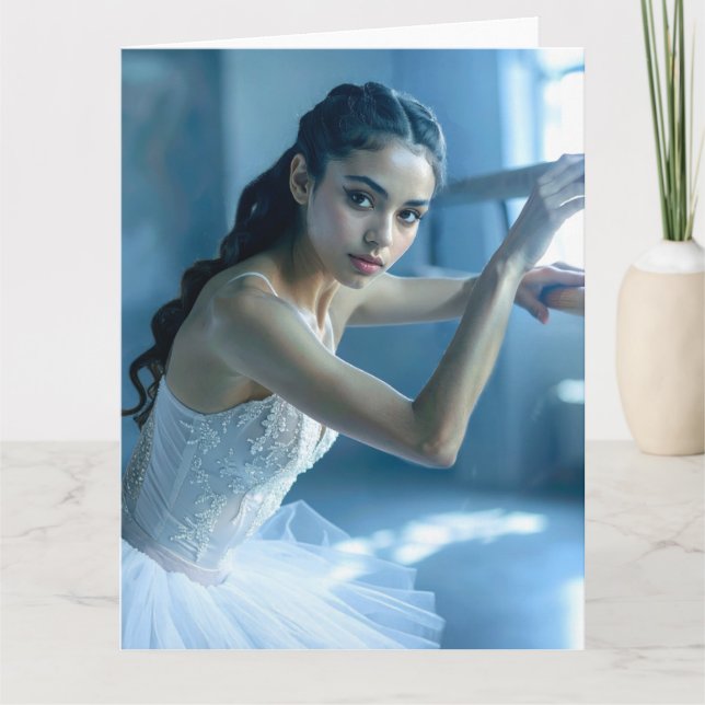 I LOVE BALLET - BALLET & DANCE CARD (Front)