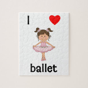 I love ballet jigsaw puzzle