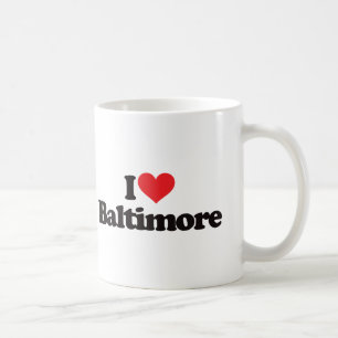 I Love Baltimore Coffee Mug