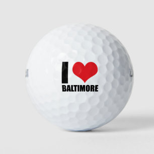 I love Baltimore Golf Balls