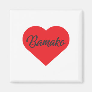 I Love Bamako - Mali Magnet
