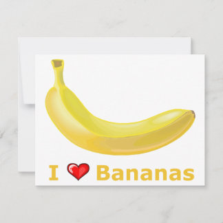 I Love Bananas