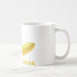 I Love Bananas Coffee Mug