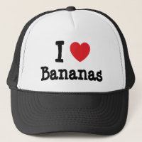 I love Bananas heart T-Shirt
