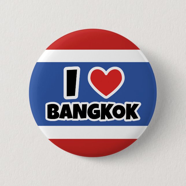 I love Bangkok 2 Inch Round Button (Front)
