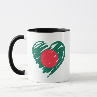 I Love Bangladesh - Bangladeshi Flag Heart Mug