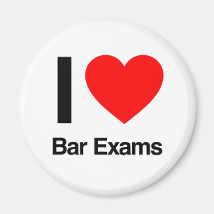 i love bar exams magnet