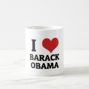 I Love Barack Obama Coffee Mug