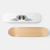 I Love Barbados -wings Skateboard (Horz)