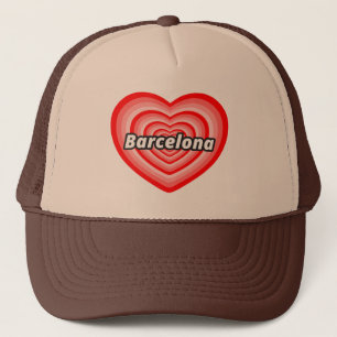 I love Barcelona Trucker Hat