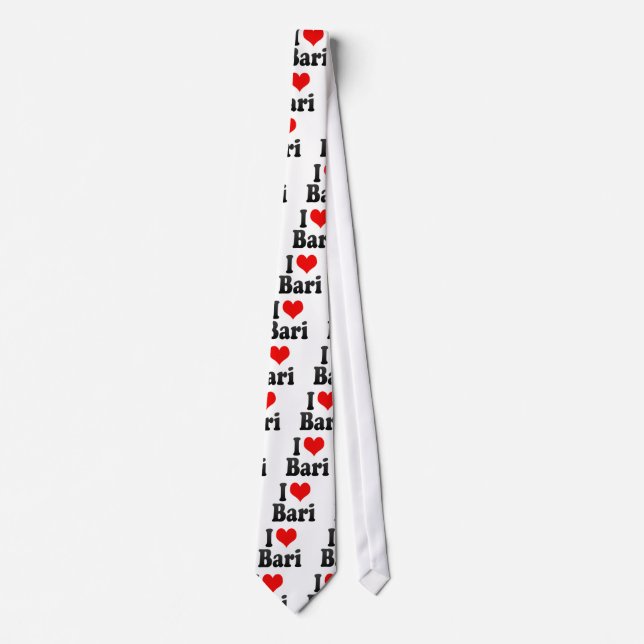 I Love Bari, Italy Tie (Front)