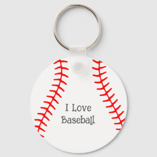 I love Baseball Keychain