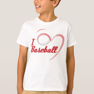I Love Baseball T-Shirt