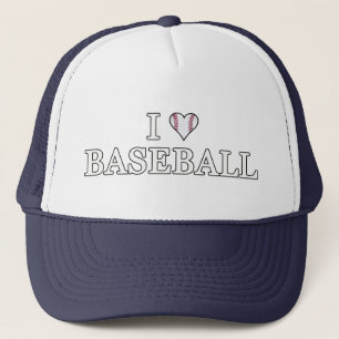 I Love Baseball Trucker Hat