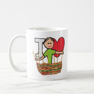 I Love Basket Weaving Coffee Mug