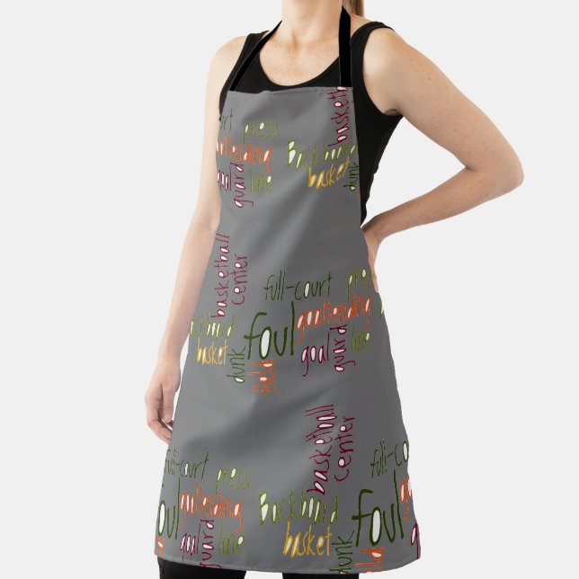 I love Basketball the game of Champions Apron (Insitu)