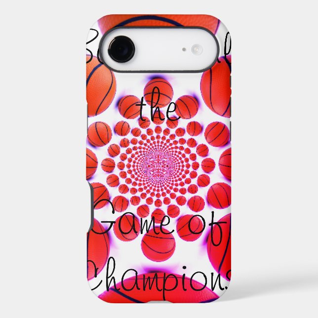 I Love Basketball: The Game of Champions Art Print (Back)